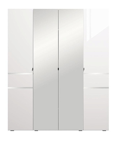 Шкаф 4-хдверный с зеркалом   1