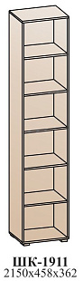 Стеллаж ШК-1911