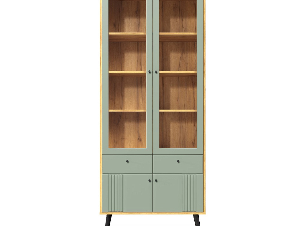 Пенал-витрина 2-дв   