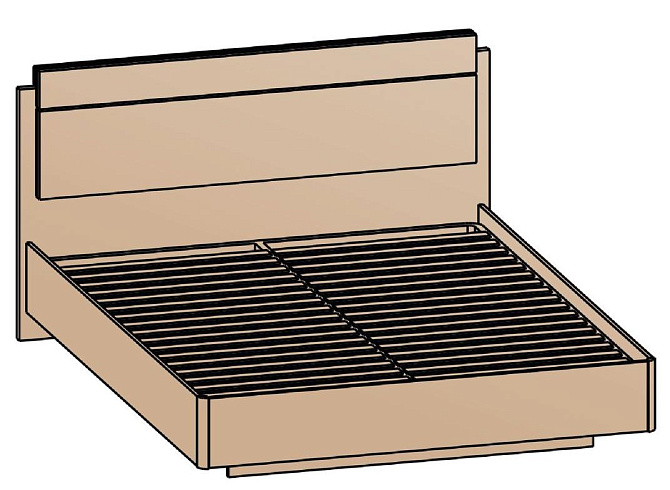 Кровать 180х200   КР-8-16-18