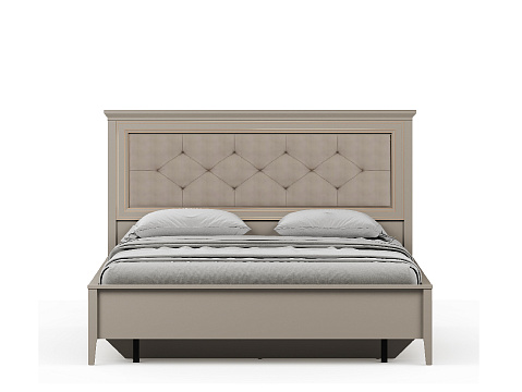 Кровать с мягким элементом c металлическим основанием LOZ160х200