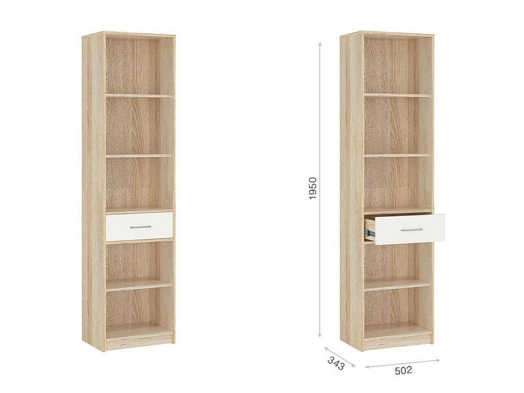 Шкаф-Пенал 1ящ   