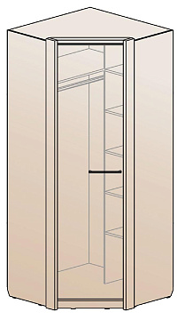 Шкаф для одежды угловой ШК-1219