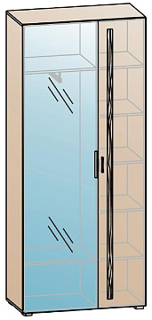 Шкаф для одежды ШК-838