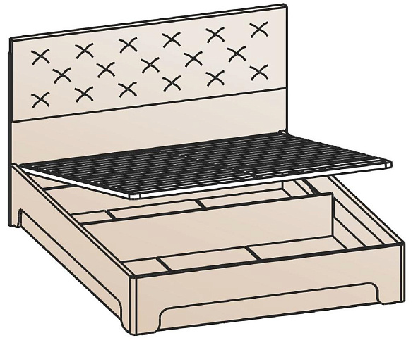 Кровать с подъемным механизмом 180х200   КРП-1204