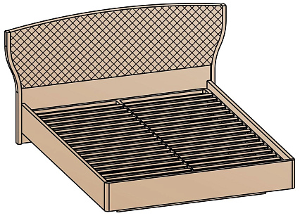 Кровать 160х200 (основание 32 мм) КР-20-32-16