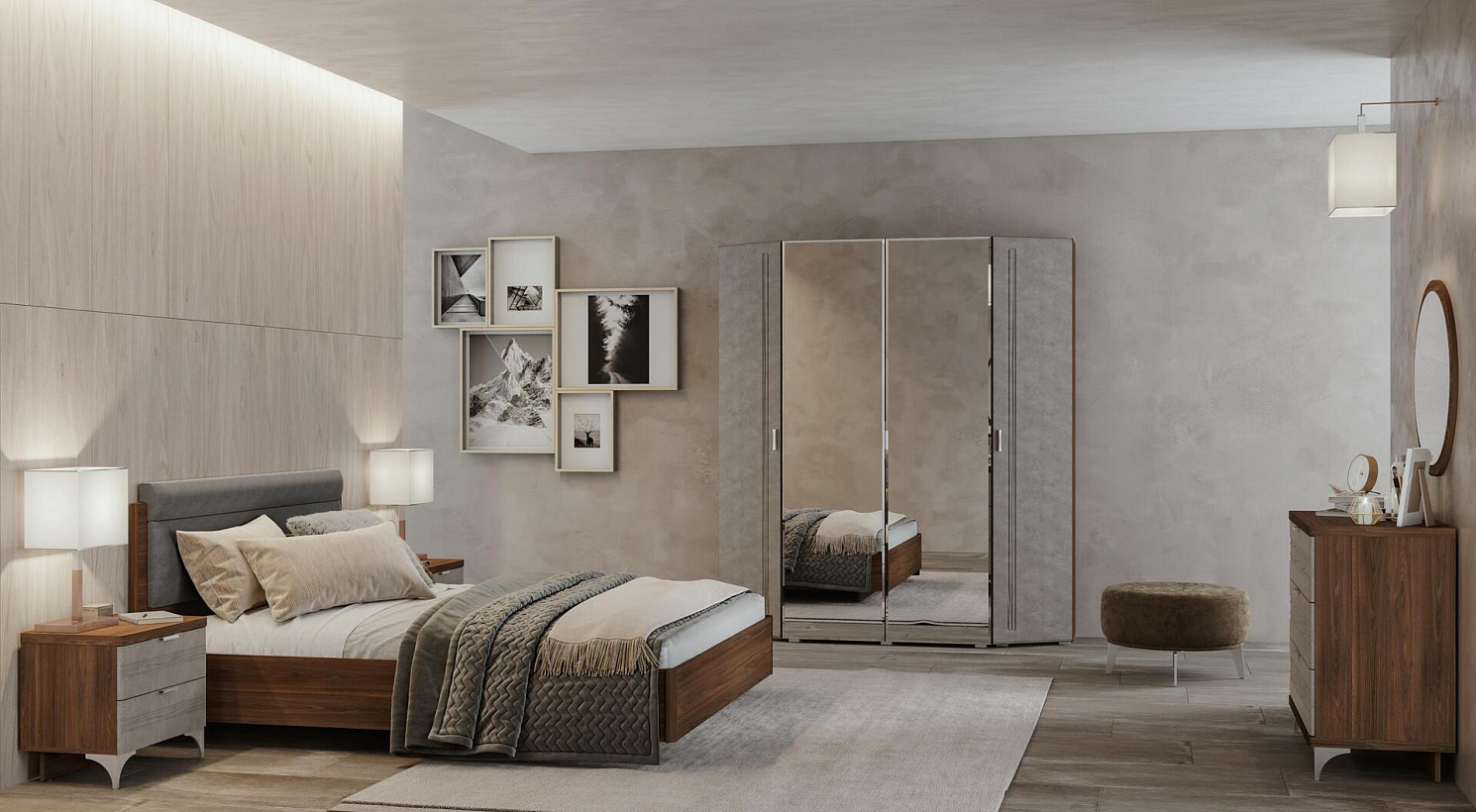 Лотос Рэд фокс-бетон серый