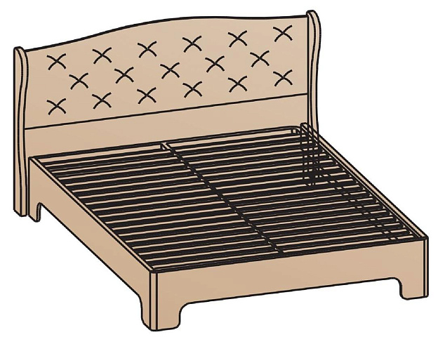 Кровать 120х200   КР-1701