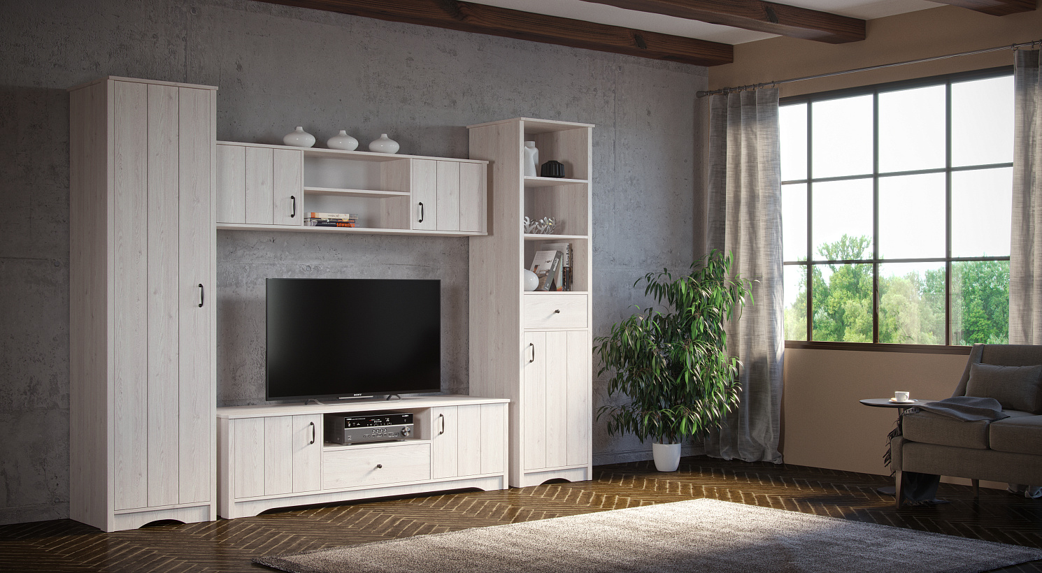 Лофт Белая лиственница