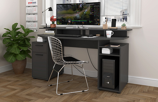 Стол компьютерный  Skill-1