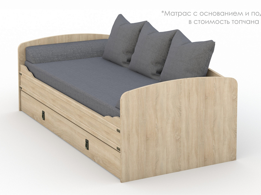 Кровать-Топчан 90 без основания   
