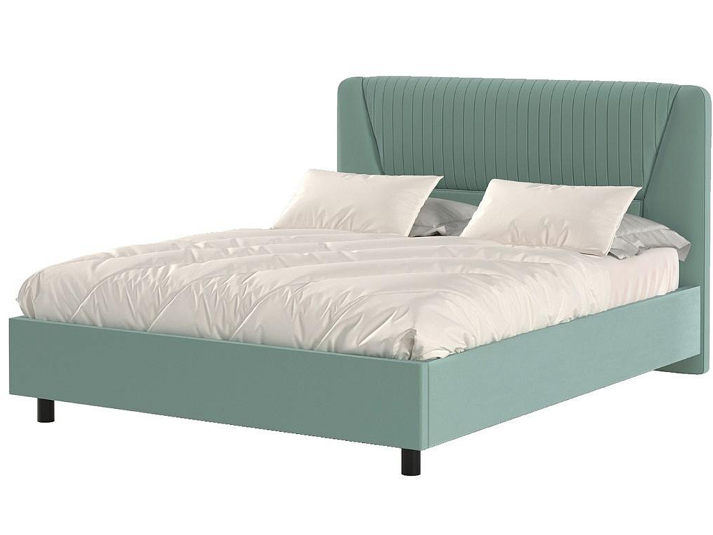 Кровать 11М2 с подъемным механизмом 1600 Микровелюр Mineral   