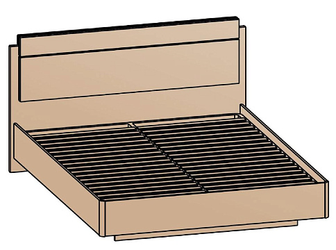 Кровать 160х200 КР-8-16-16