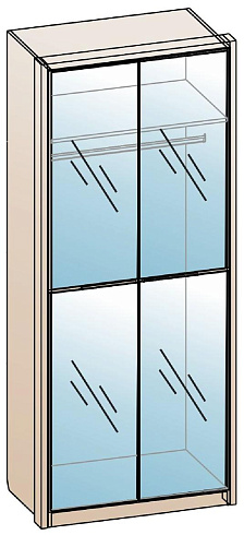 Шкаф для одежды   ШК-1218