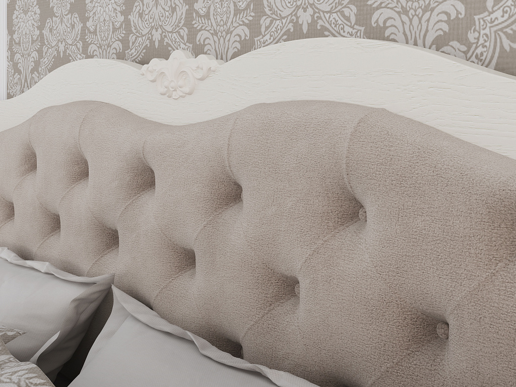 Кровать с мягкой спинкой   2.1