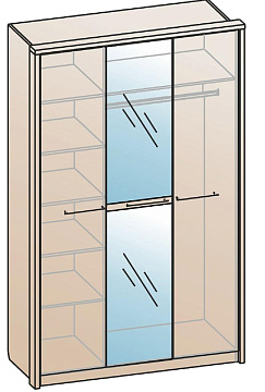 Шкаф для одежды ШК-1202