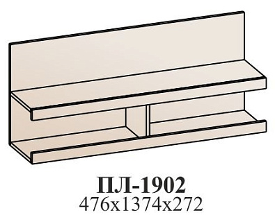 Полка навесная ПЛ-1902