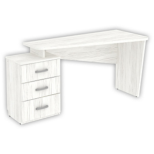 Стол с тумбой слева ус02