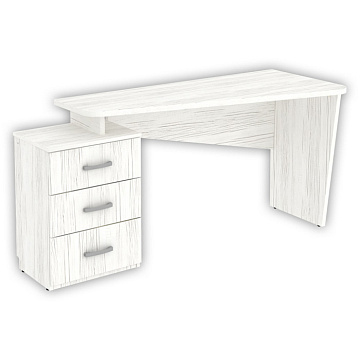 Стол с тумбой слева ус02