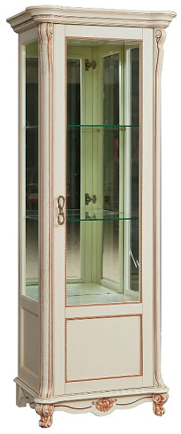 Шкаф с витриной   П350.08