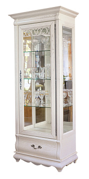 Шкаф с витриной ММ-210-01/01