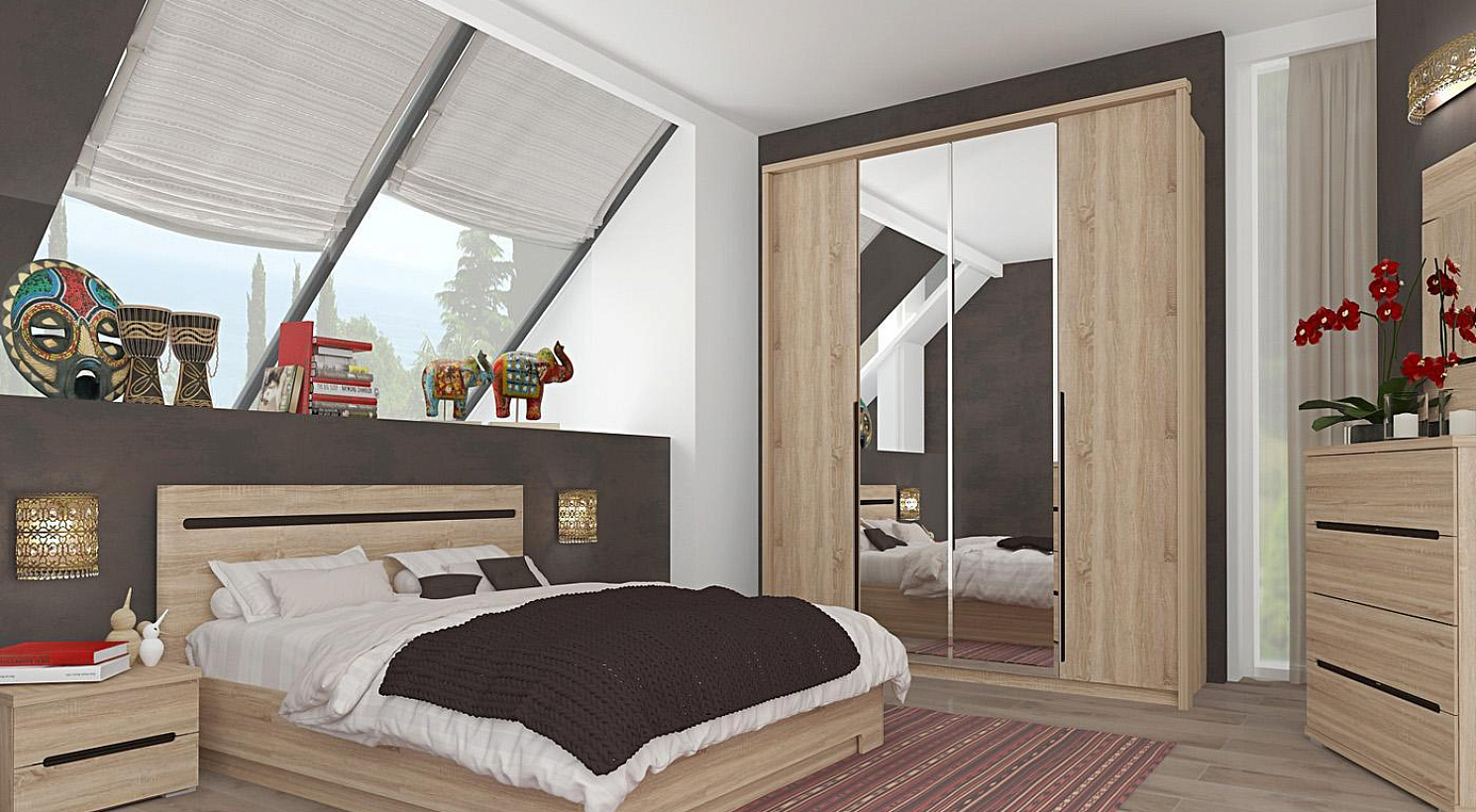 Уна Дуб сонома-венге