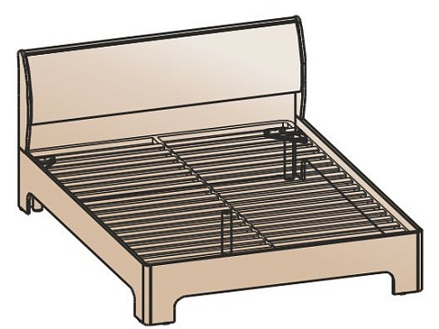 Кровать 1600 КР-1107