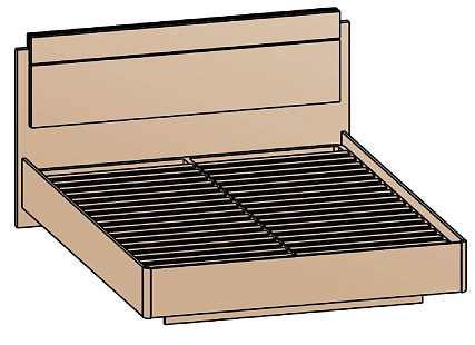 Кровать 180х200 КР-8-16-18