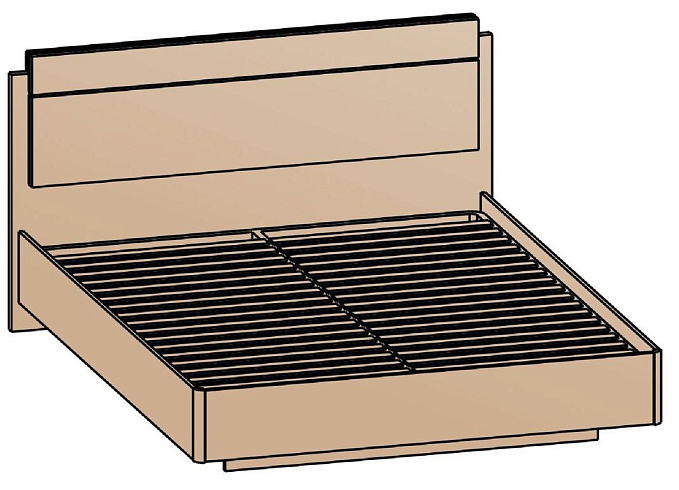 Кровать 180х200   КР-8-16-18