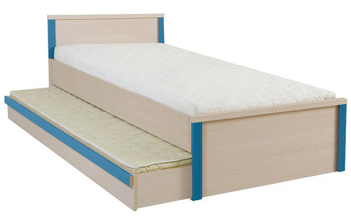 Кровать с ящиком   LOZ/90-1