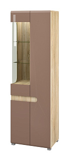 Шкаф с витриной МН-026-01