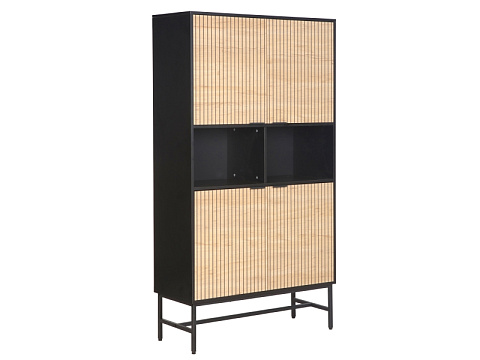 Стеллаж SIGNAL MAGO R1 дуб/черный мат MAGOR1