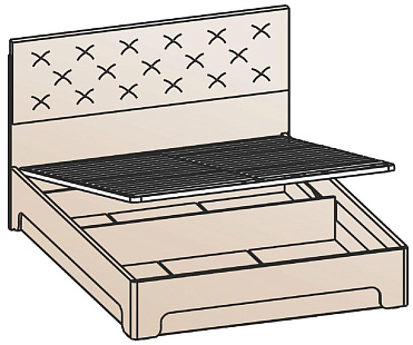 Кровать с подъемным механизмом 180х200 КРП-1204