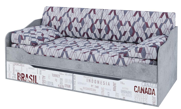 Кровать-диван (фотопечать)   00-00099018