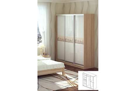 Шкаф-купе Алтай №17