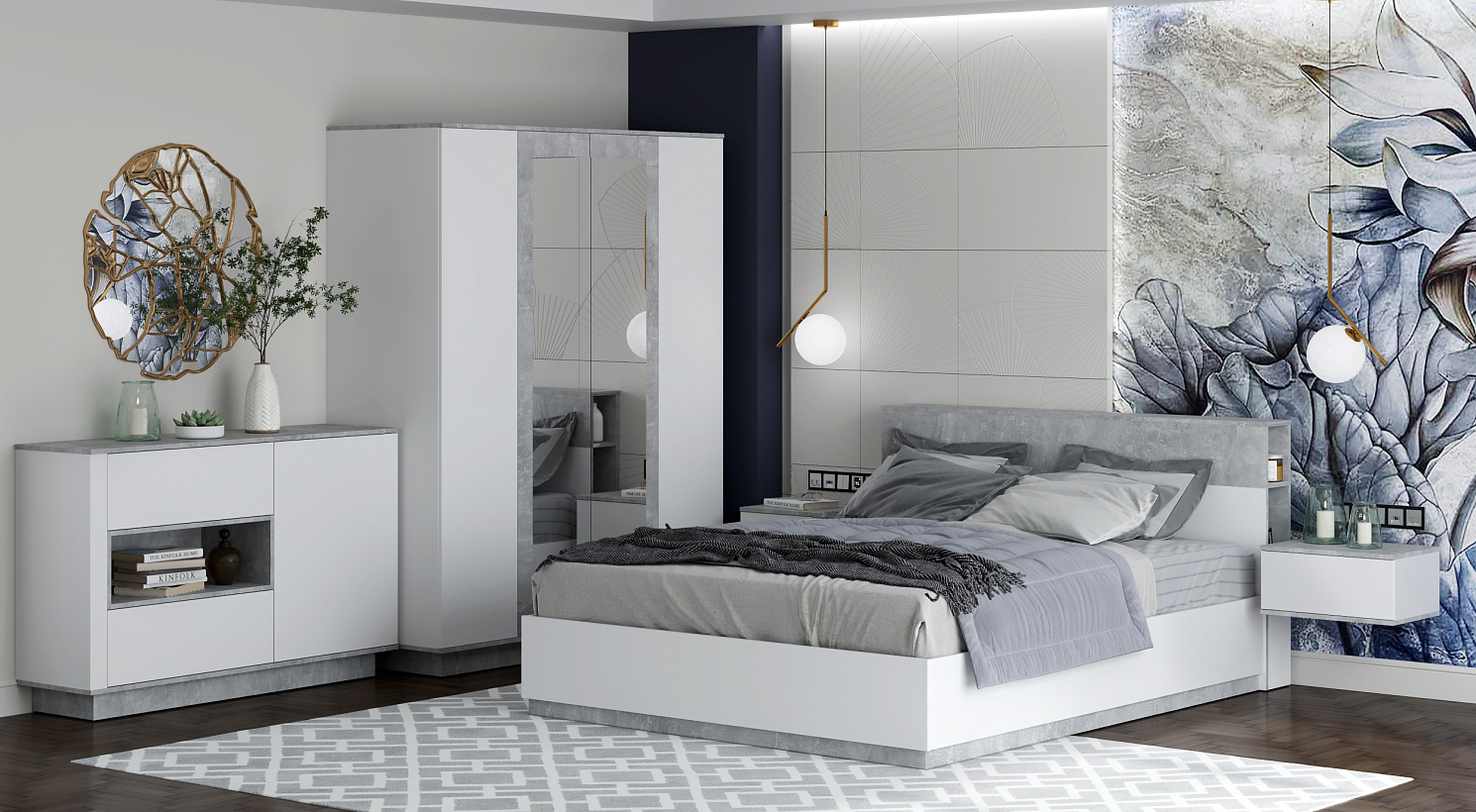 Quartz Белый платинум