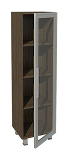 Шкаф витрина В4-2В