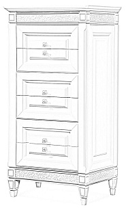 Комод ГМ 6463-11