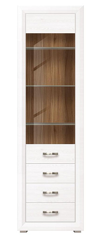 Шкаф с подсветкой  Malta REG1W3S