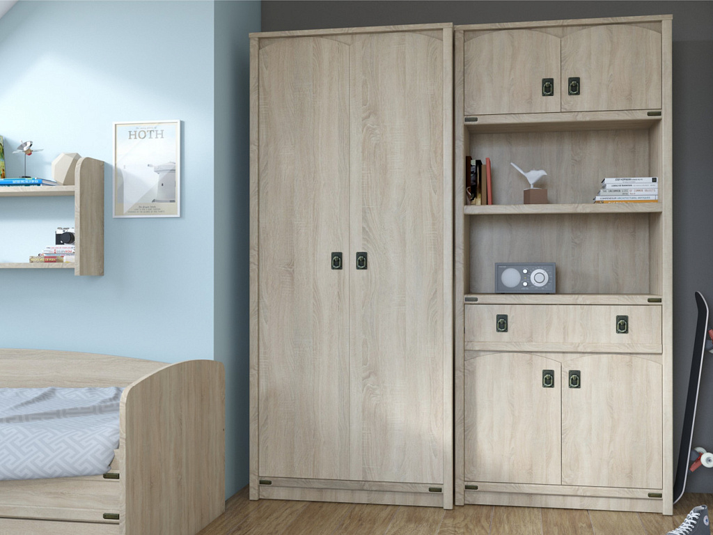 Шкаф для детской 4д1ящ   