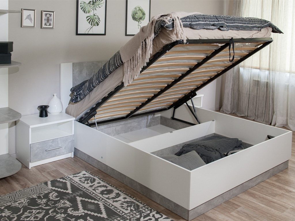 Кровать с подъемным механизмом 160х200   