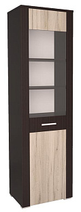 Шкаф с витриной КЛ-5-1
