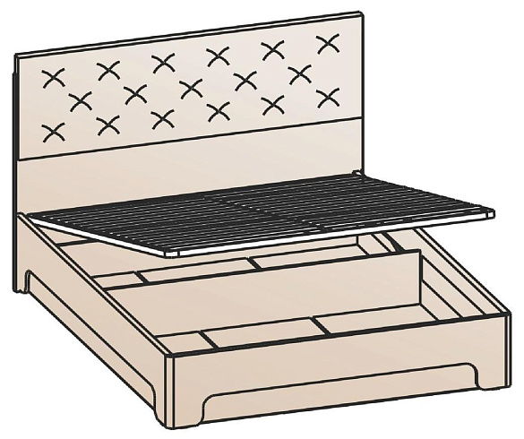 Кровать с подъемным механизмом 180х200   КРП-1204