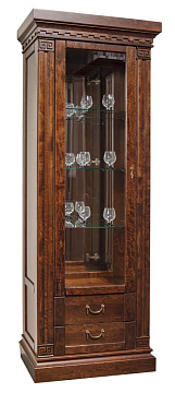 Шкаф с витриной (левый) ГМ 5806-01