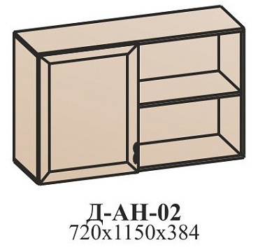 Полка настенная АН-02