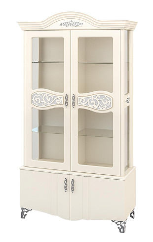 Шкаф с витриной   МН-025-17