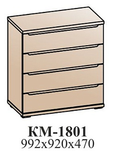 Комод КМ-1801