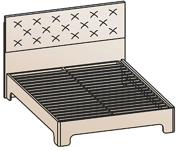 Кровать 120х200 КР-1201