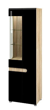 Шкаф с витриной МН-026-01