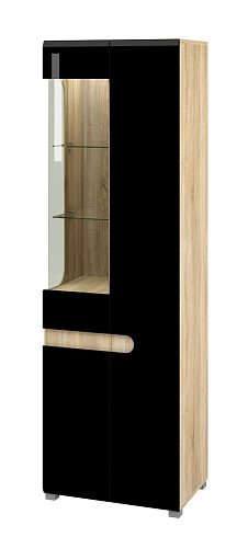 Шкаф с витриной   МН-026-01